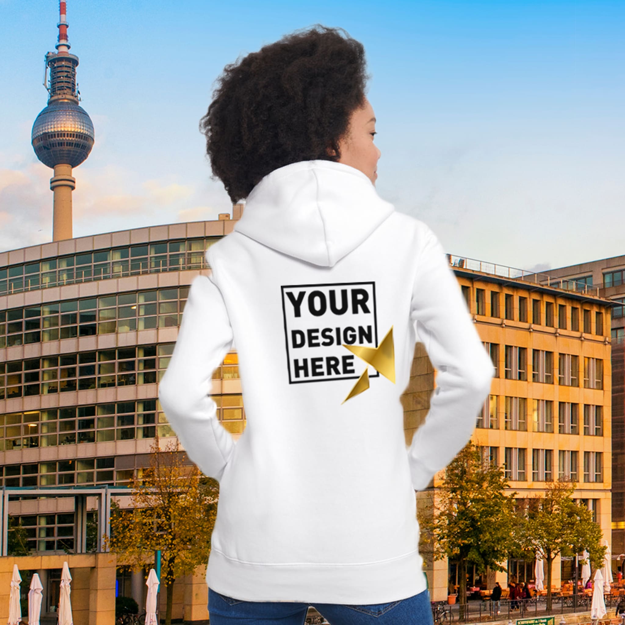 Faites imprimer des sweats à capuche pour femmes ☆ ShirtStar