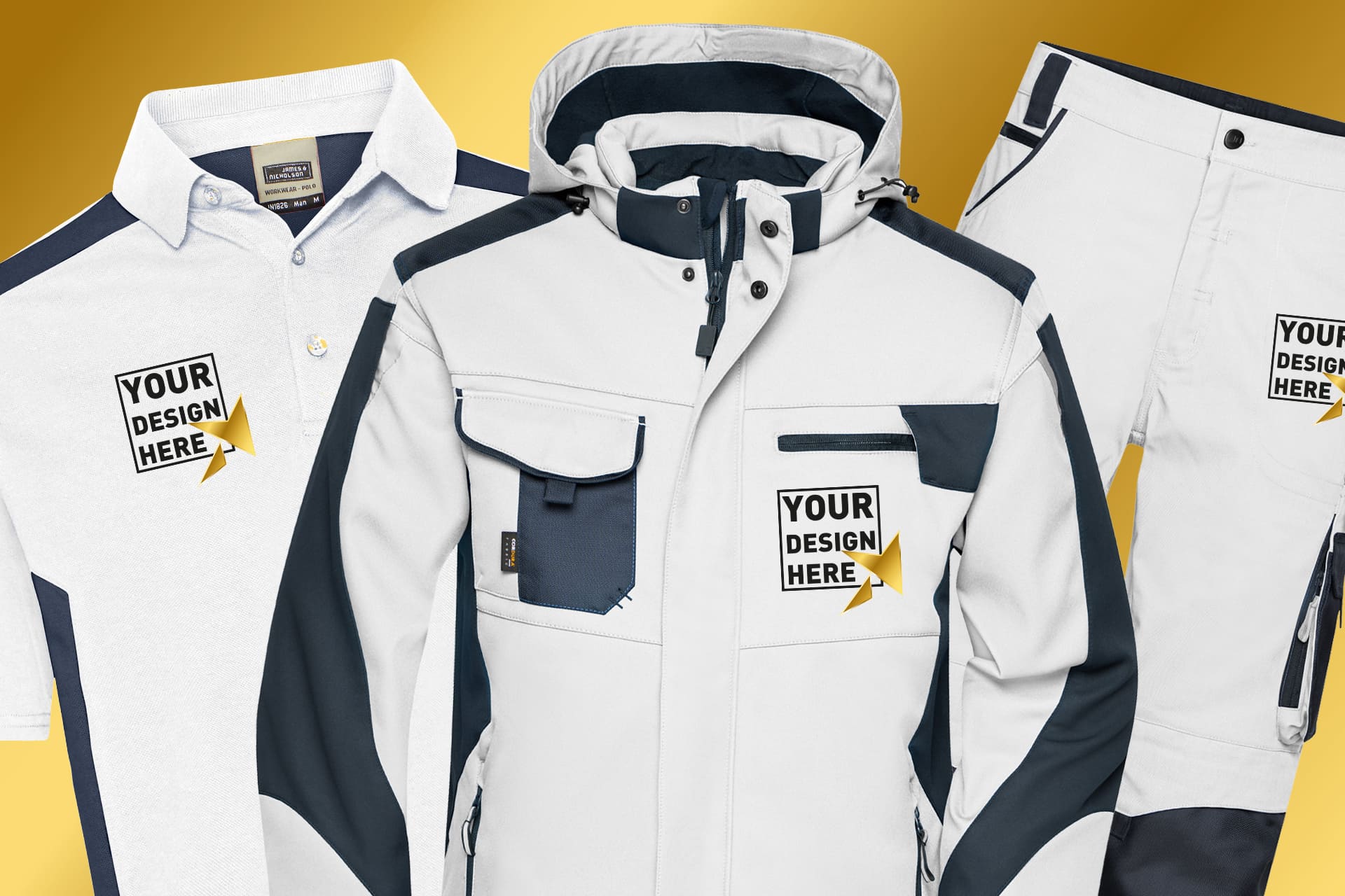 Workwear Collection white/carbon