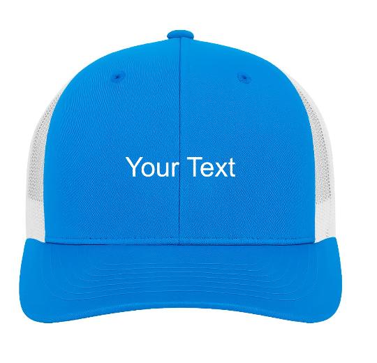Cappellino vintage a 6 pannelli «Trucker» ricamato
