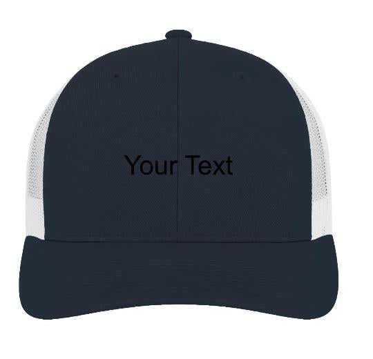 Cappellino vintage a 6 pannelli «Trucker» ricamato