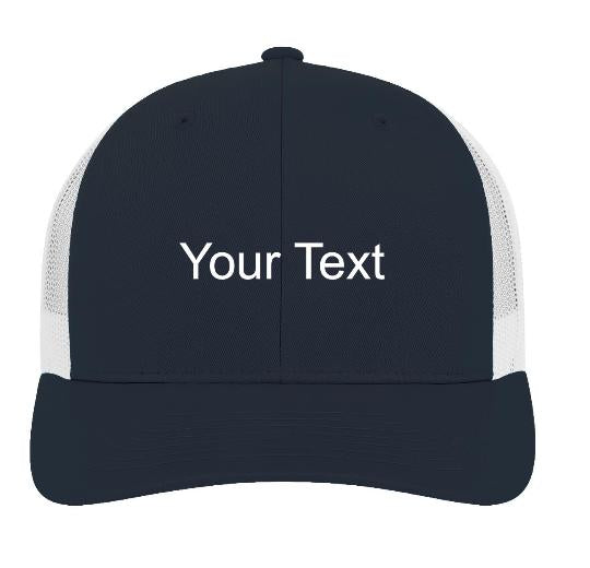 Cappellino vintage a 6 pannelli «Trucker» ricamato