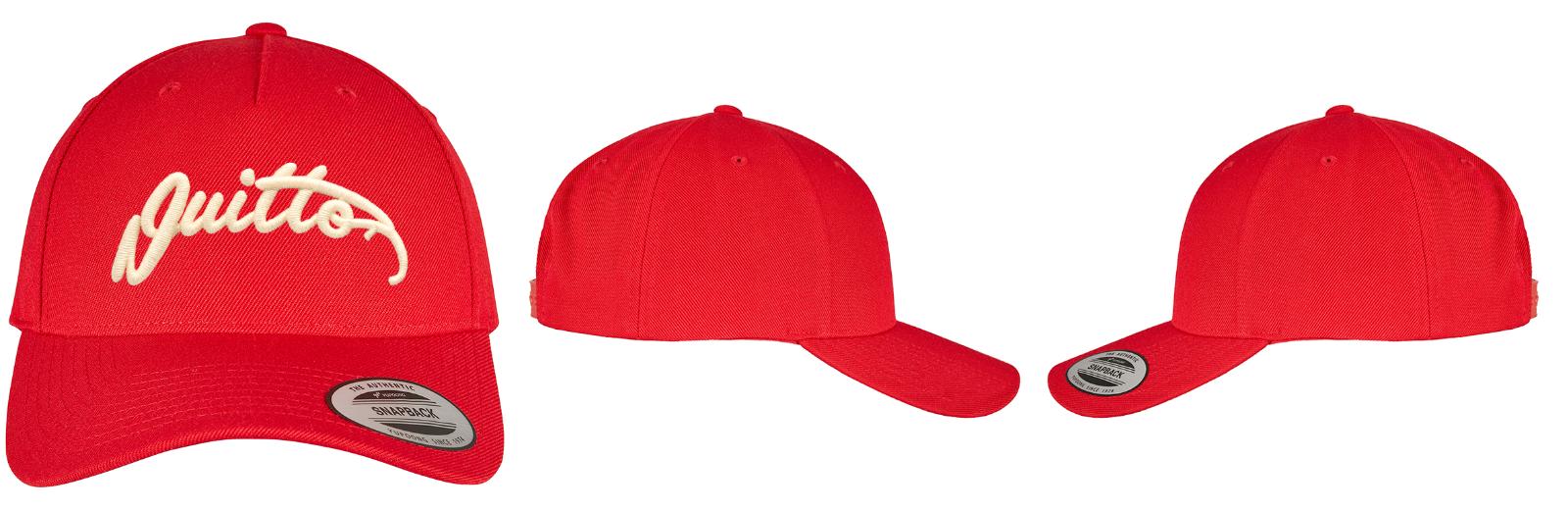 Cappellino premium a 5 pannelli con ricamo Flexfit