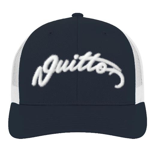 Cappellino vintage a 6 pannelli «Trucker» ricamato