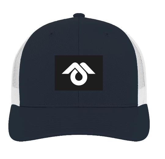 Cappellino vintage a 6 pannelli «Trucker» ricamato