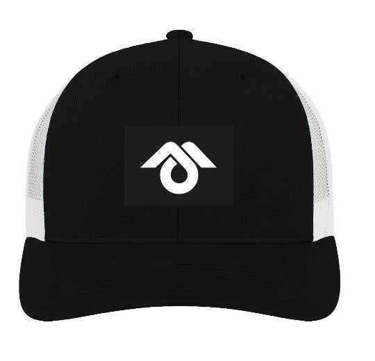 Cappellino vintage a 6 pannelli «Trucker» ricamato