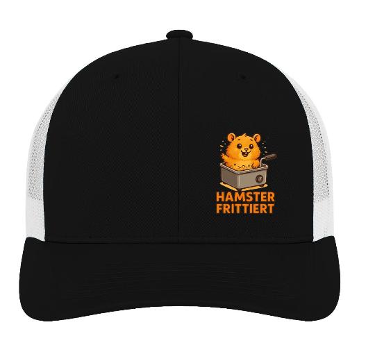 Cappellino vintage a 6 pannelli «Trucker» ricamato