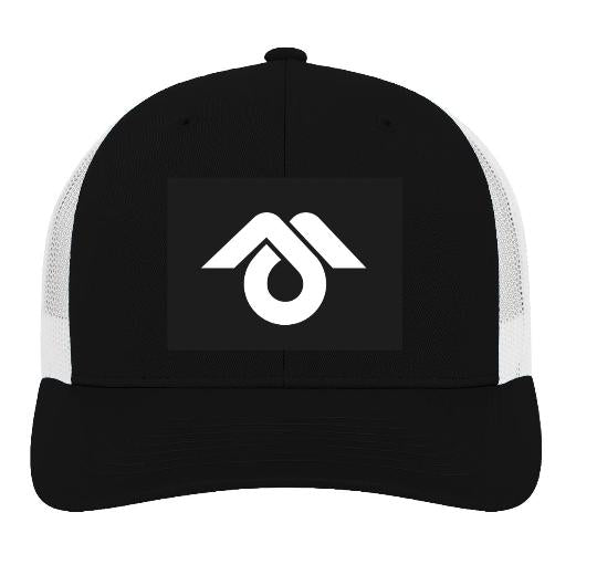 Cappellino vintage a 6 pannelli «Trucker» ricamato
