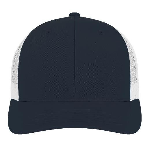 6 Panel Vintage Kappe «Trucker» bestickt