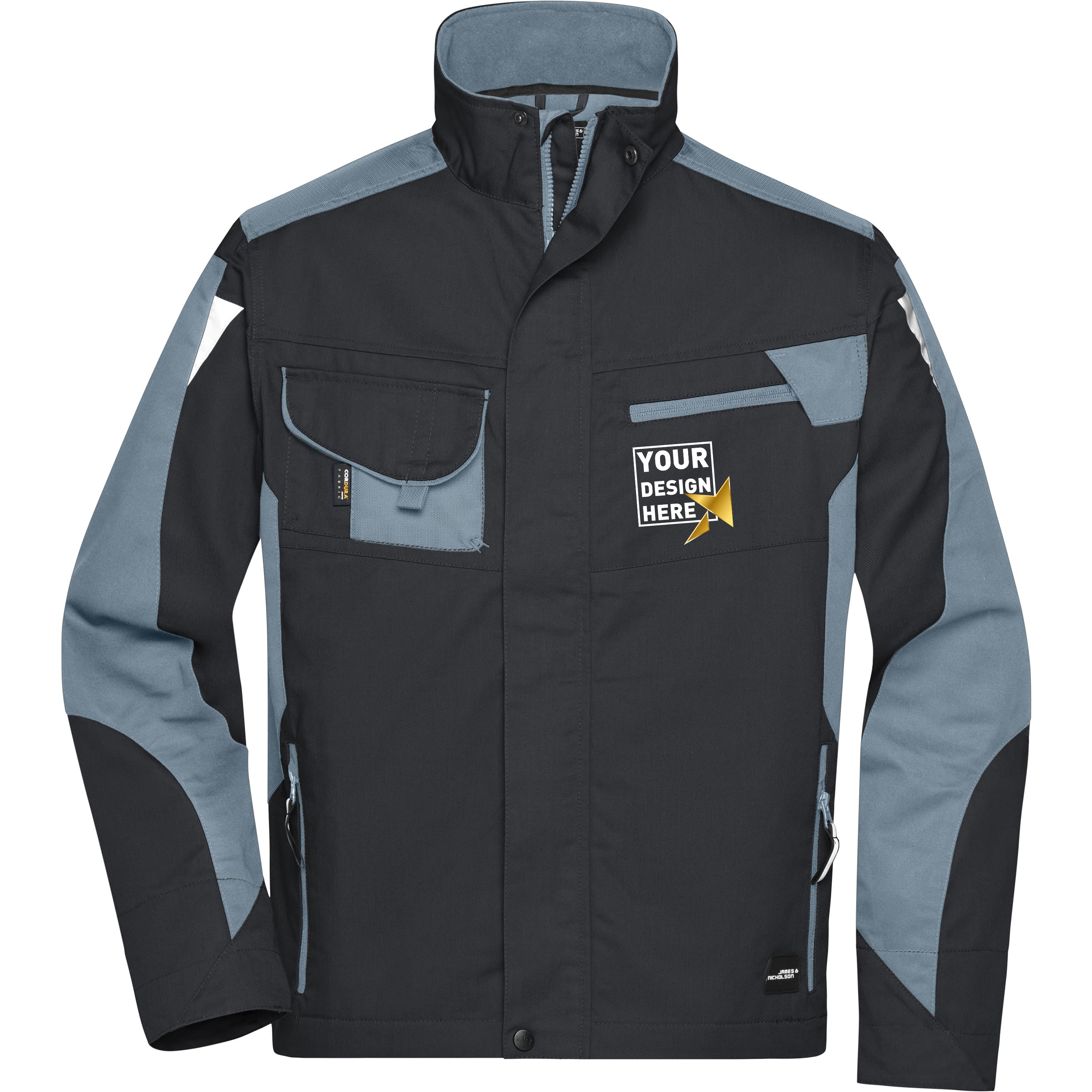 Workwear Jacke black/carbon