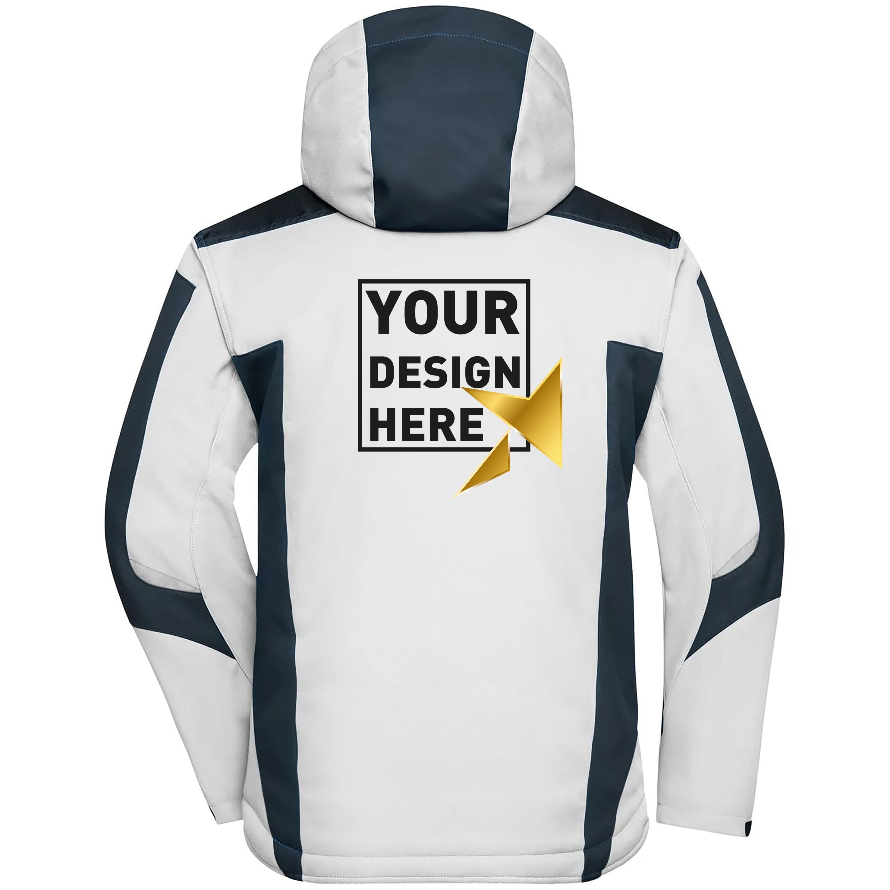Workwear Winter Softshelljacke white/carbon