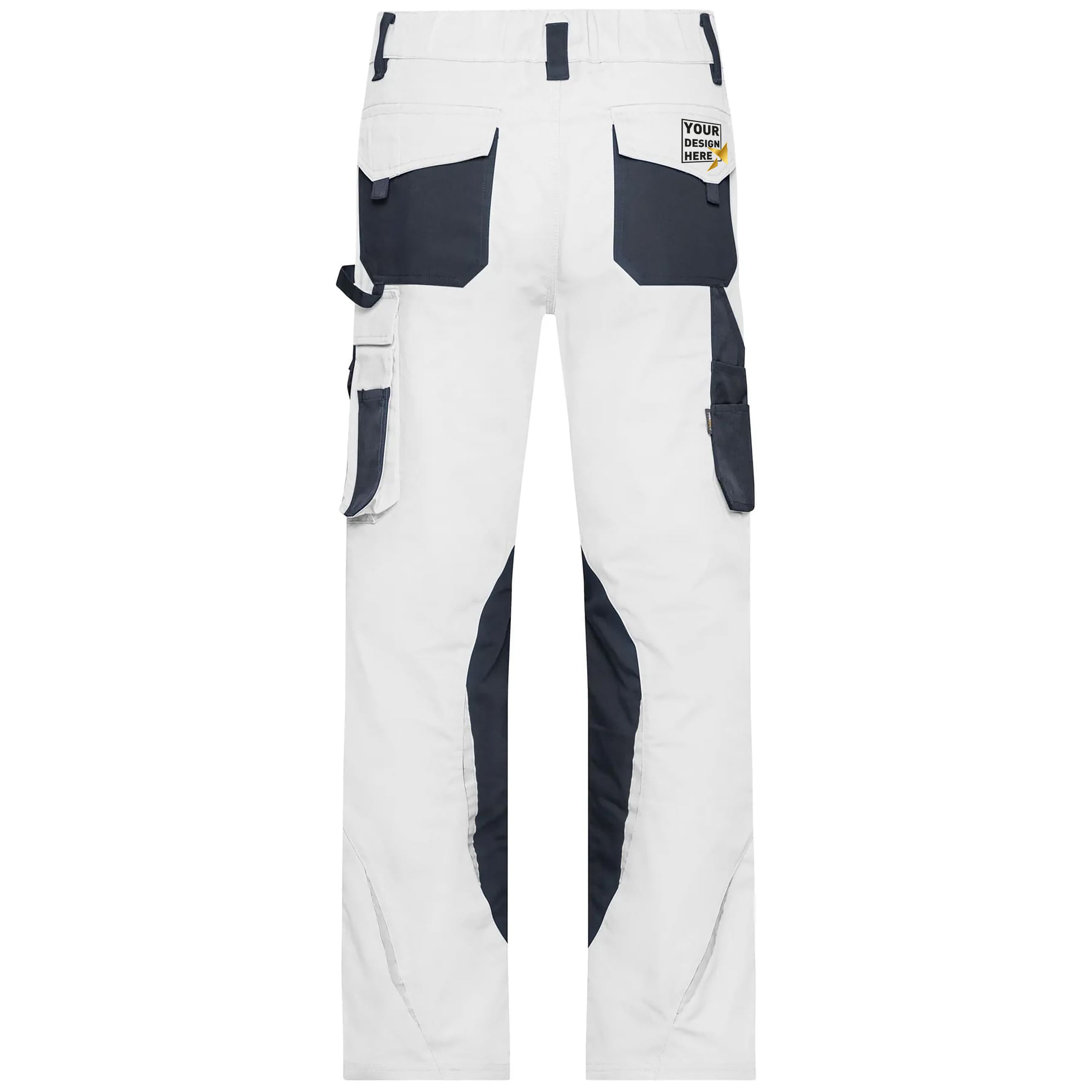 Workwear Bundhose CORDURA® white/carbon