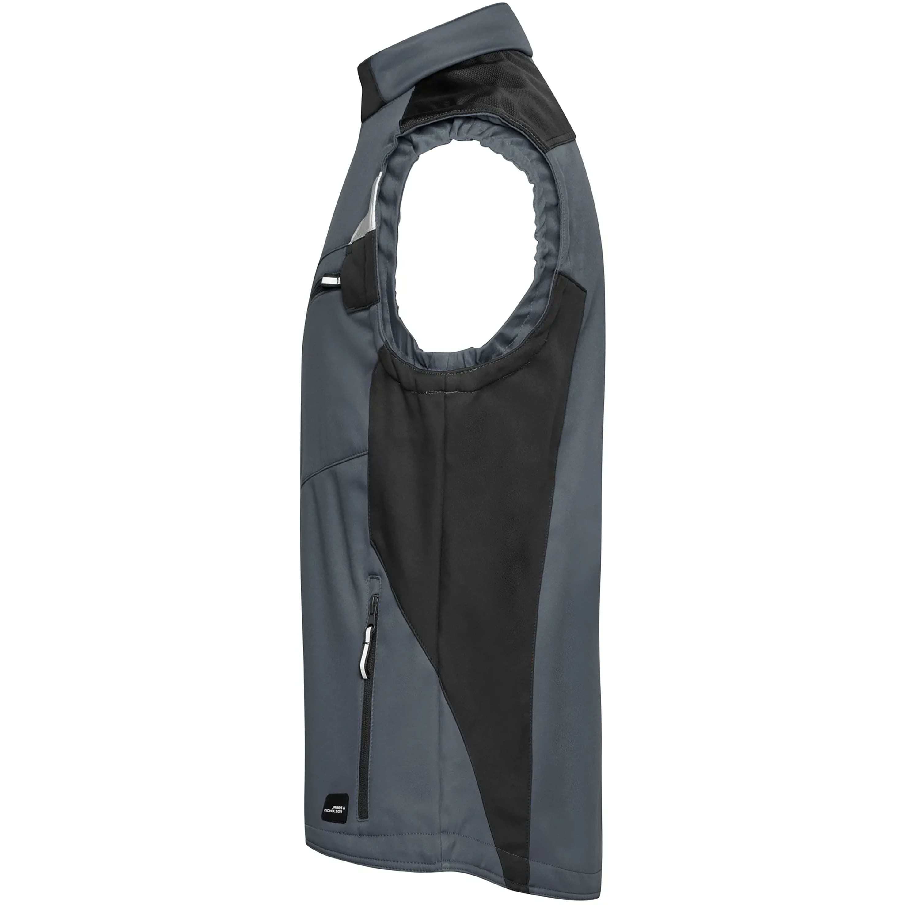 Workwear Softshellweste carbon/black