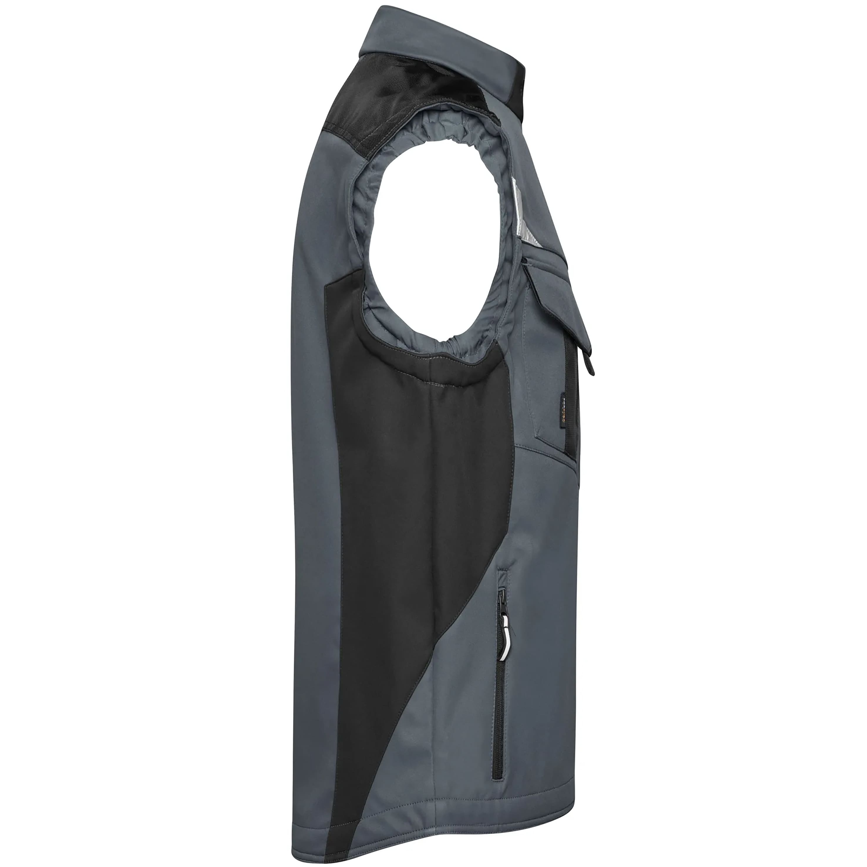 Workwear Softshellweste carbon/black