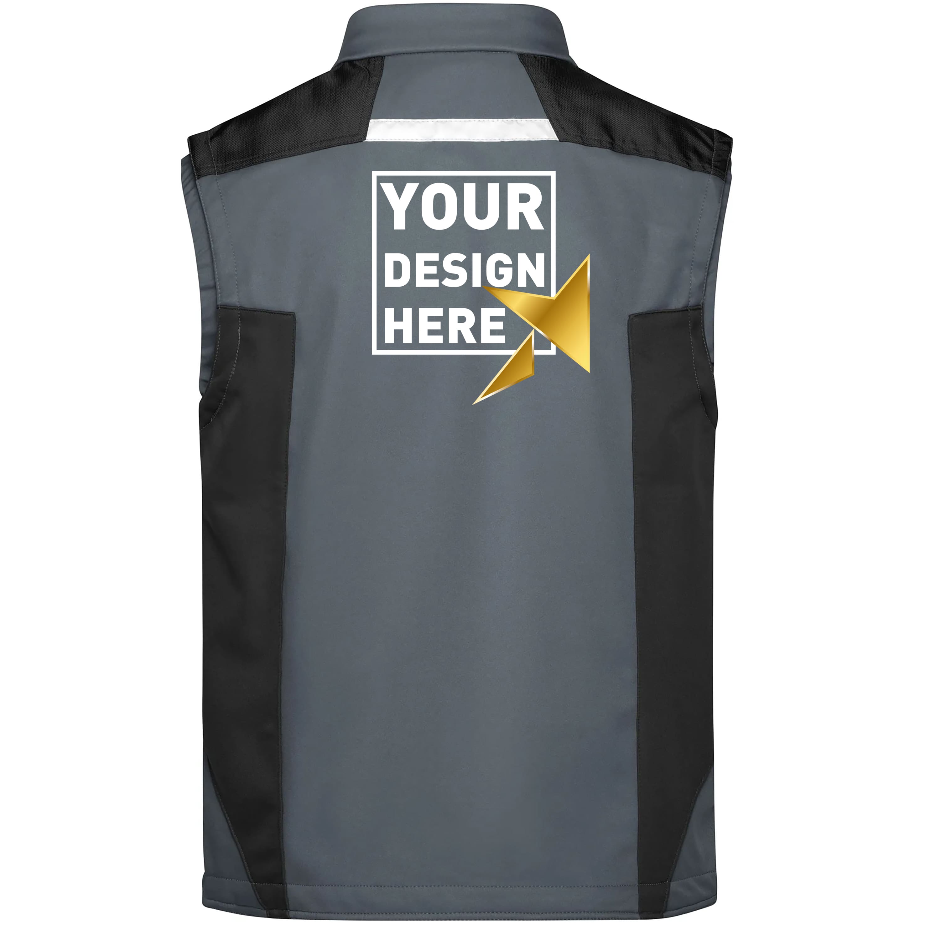 Workwear Softshellweste carbon/black